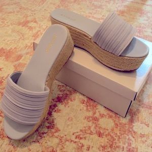 Bamboo Lavender Mules